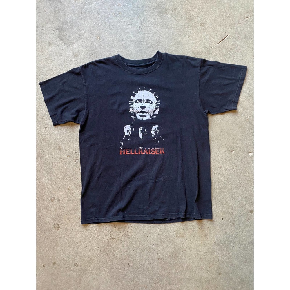 2006 - Hellraiser Horror Movie Halloween Tee Y2K - L